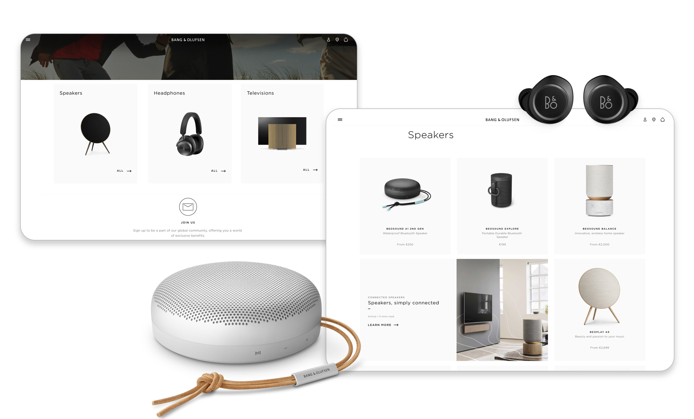 Bang & Olufsen's new eCommerce gives them the flexibility to integrate all sales channels into a single omnichannel strategy