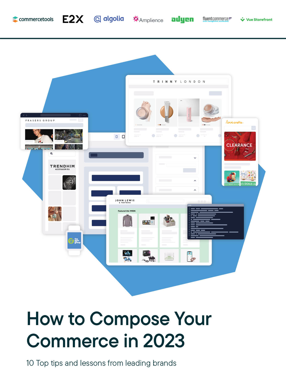 commercetools White Paper: How to Compose Your Commerce in 2023